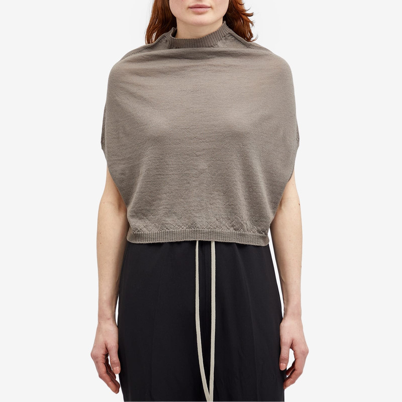 Rick Owens Rick Owens Cropped Crater Knit Top outlook