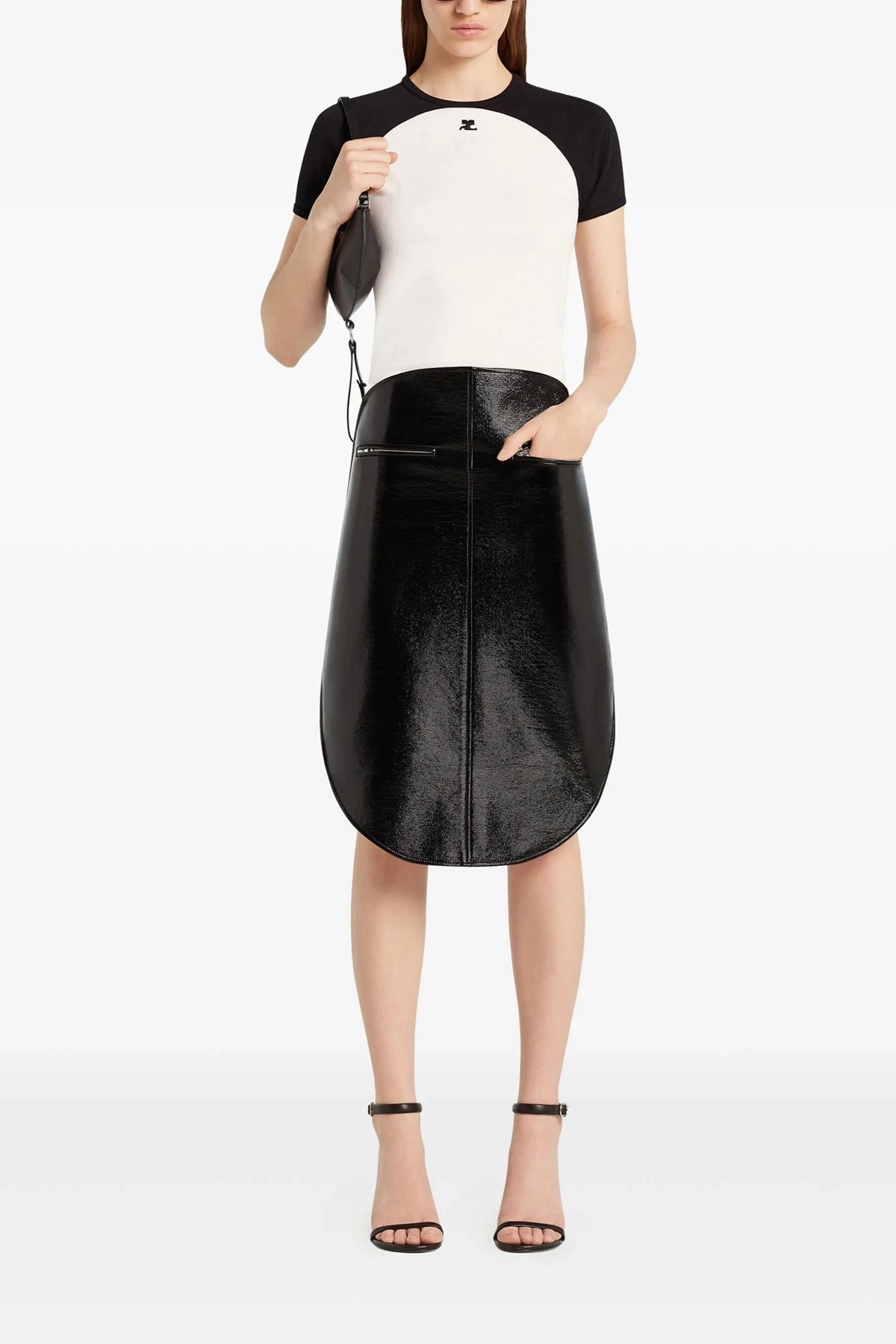 'Circle Contrast' T-shirt - 2