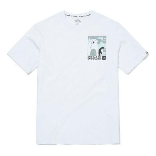 THE NORTH FACE Graphic T-Shirt 'White' NT7UM10K - 1