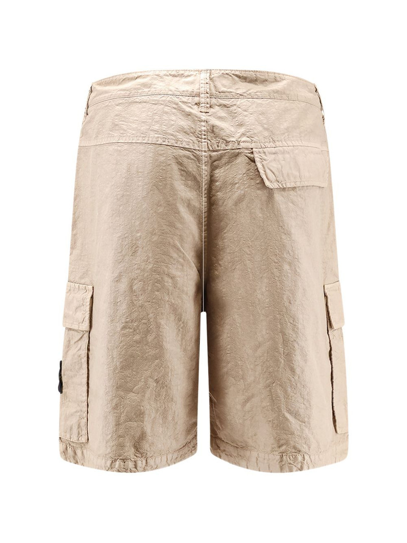 Stone Island cargo logo patch shorts outlook