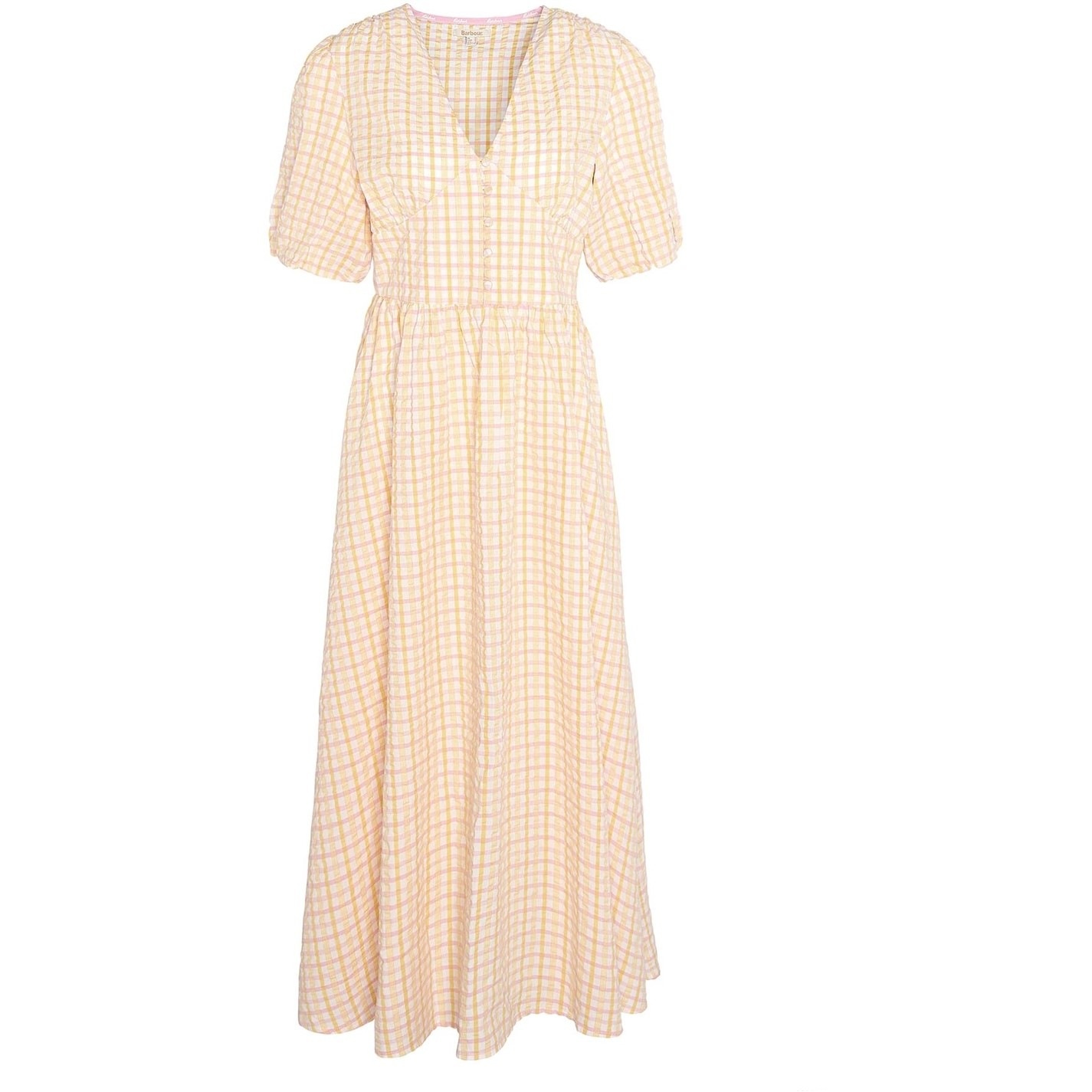 BELMONT GINGHAM MIDI DRESS - 1