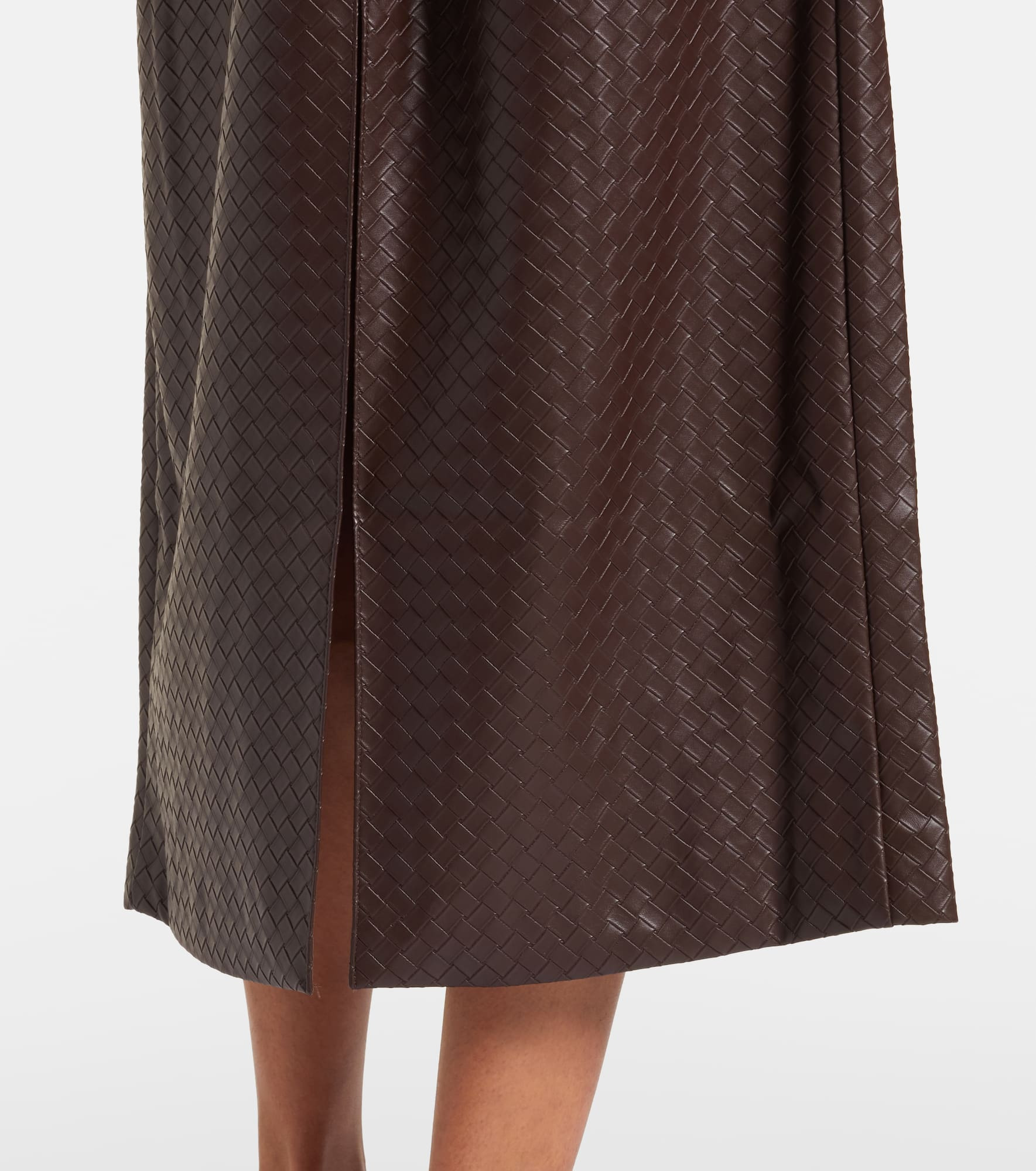 Anatta belted woven midi skirt - 5