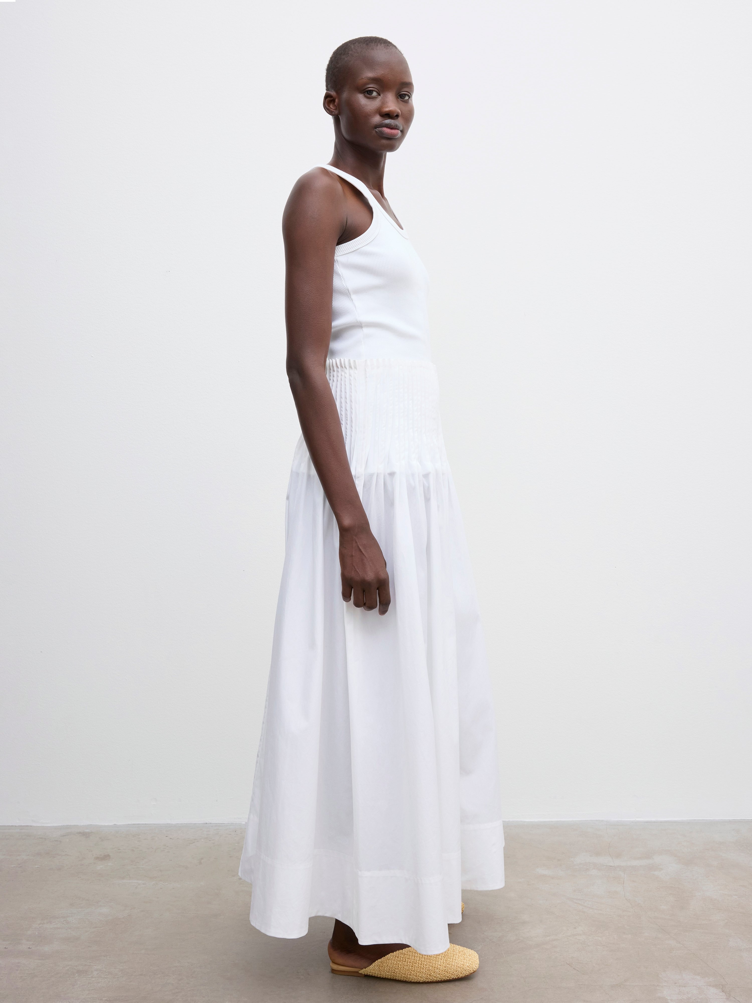 Poplin maxi skirt - 3