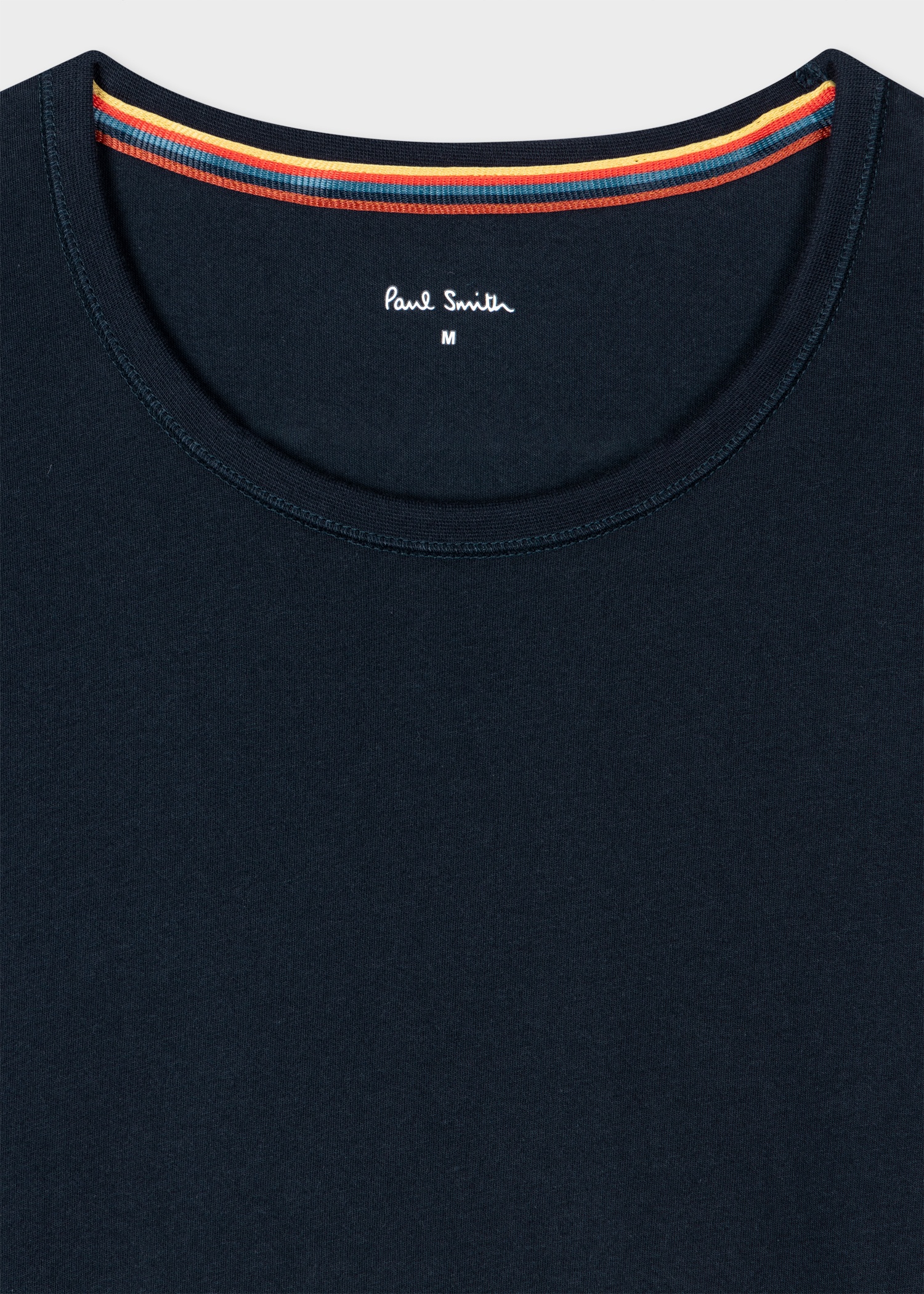 Navy Cotton Lounge T-Shirt - 2