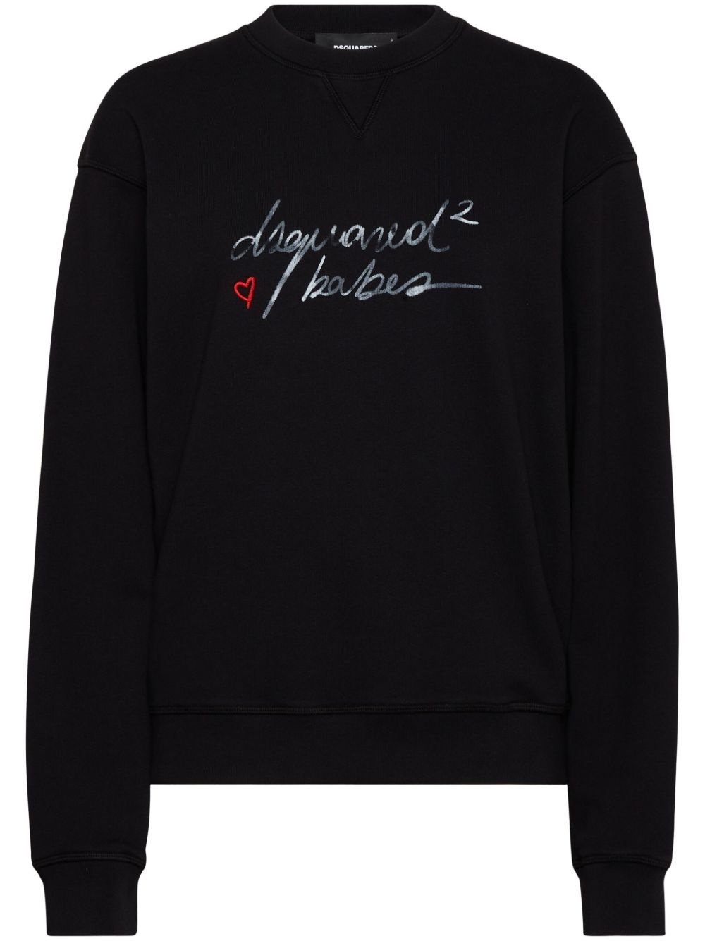 logo-print sweatshirt - 1
