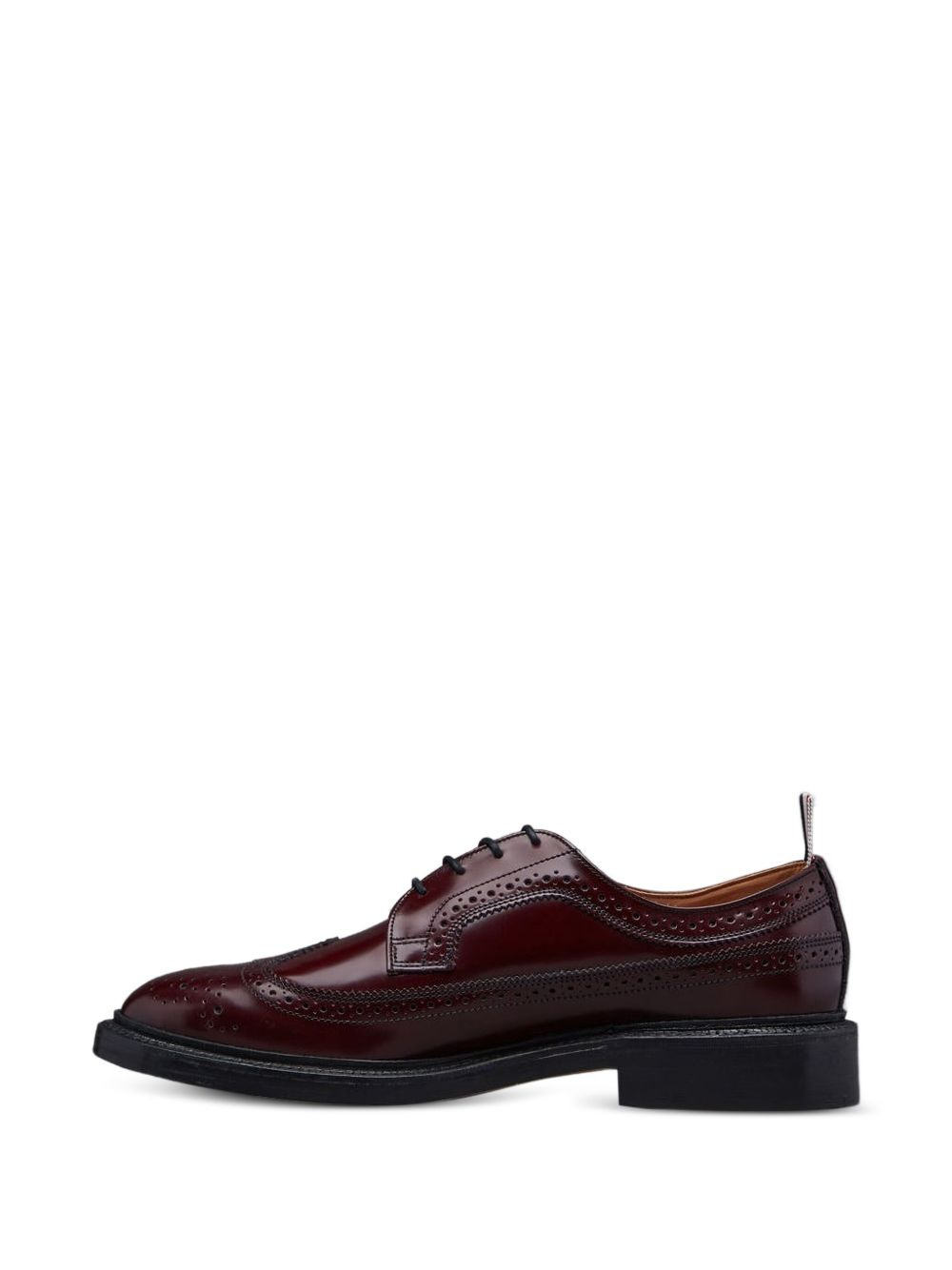 leather derby shoes - 3