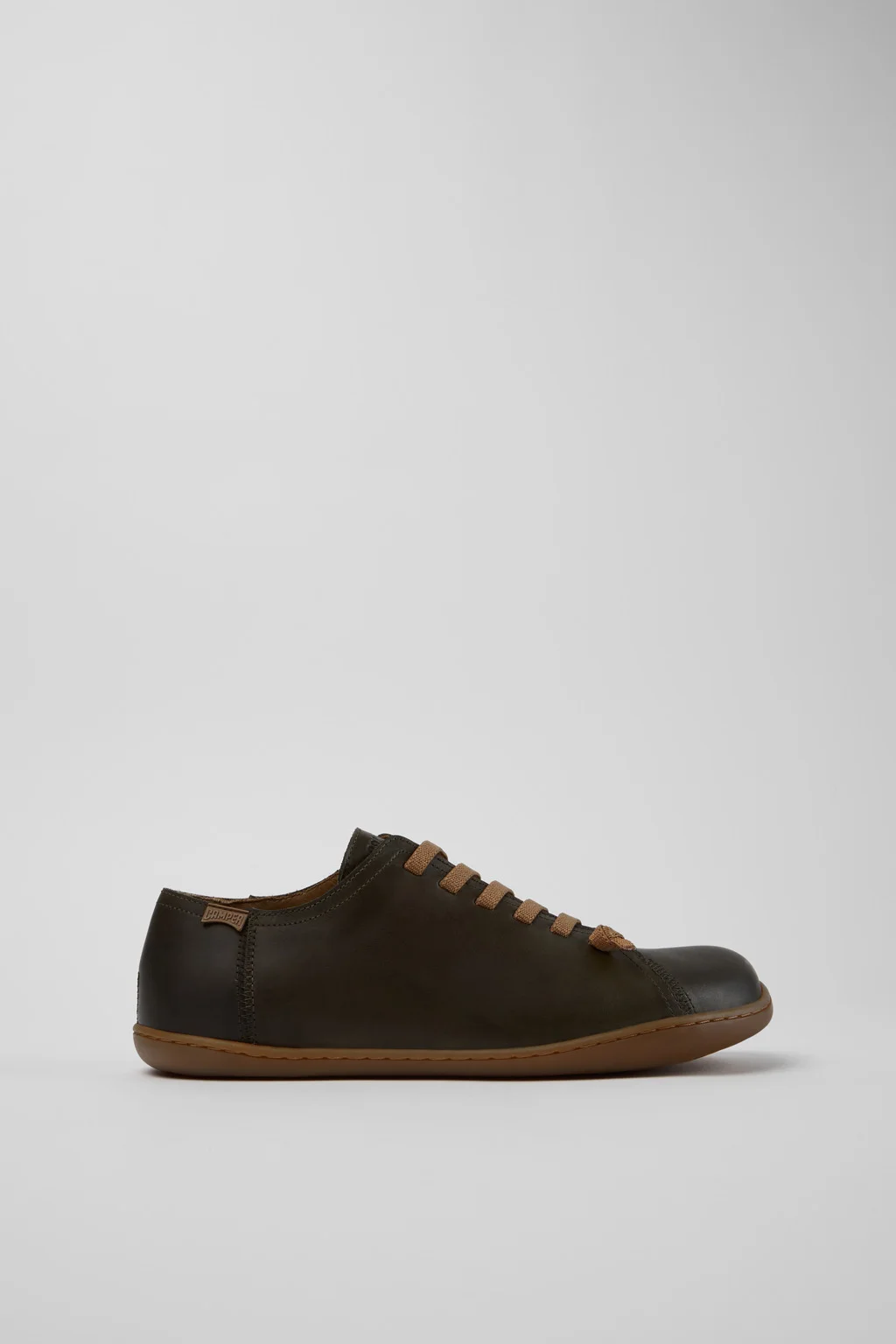 Peu Green Nubuck Shoes for Men. - 1