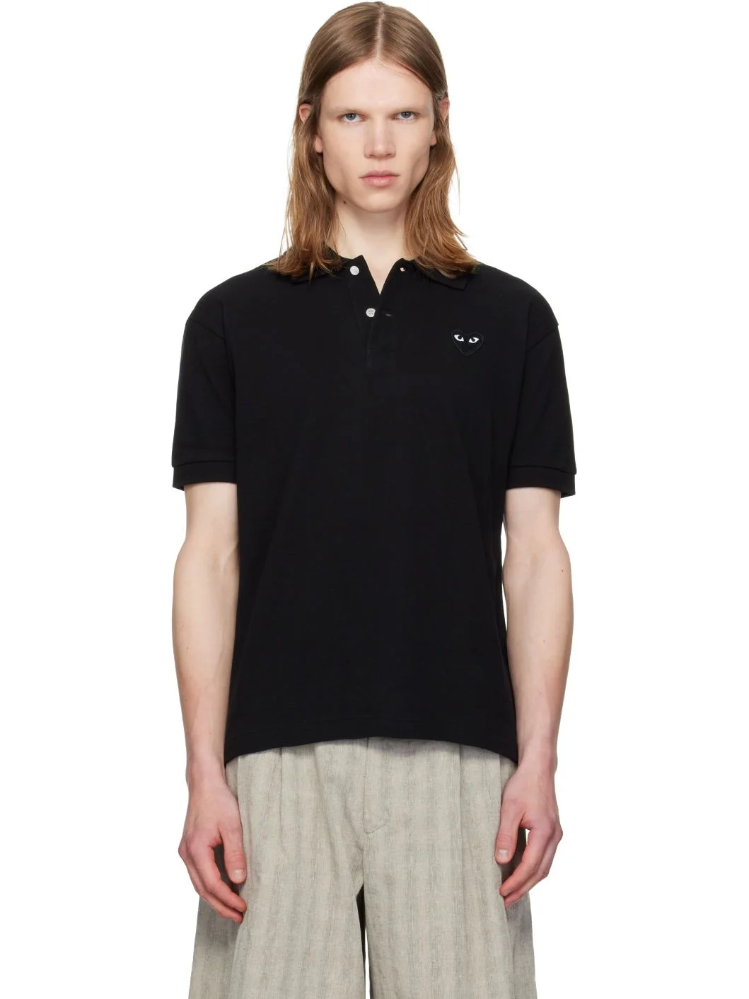 Black Heart Emblem Polo - 1
