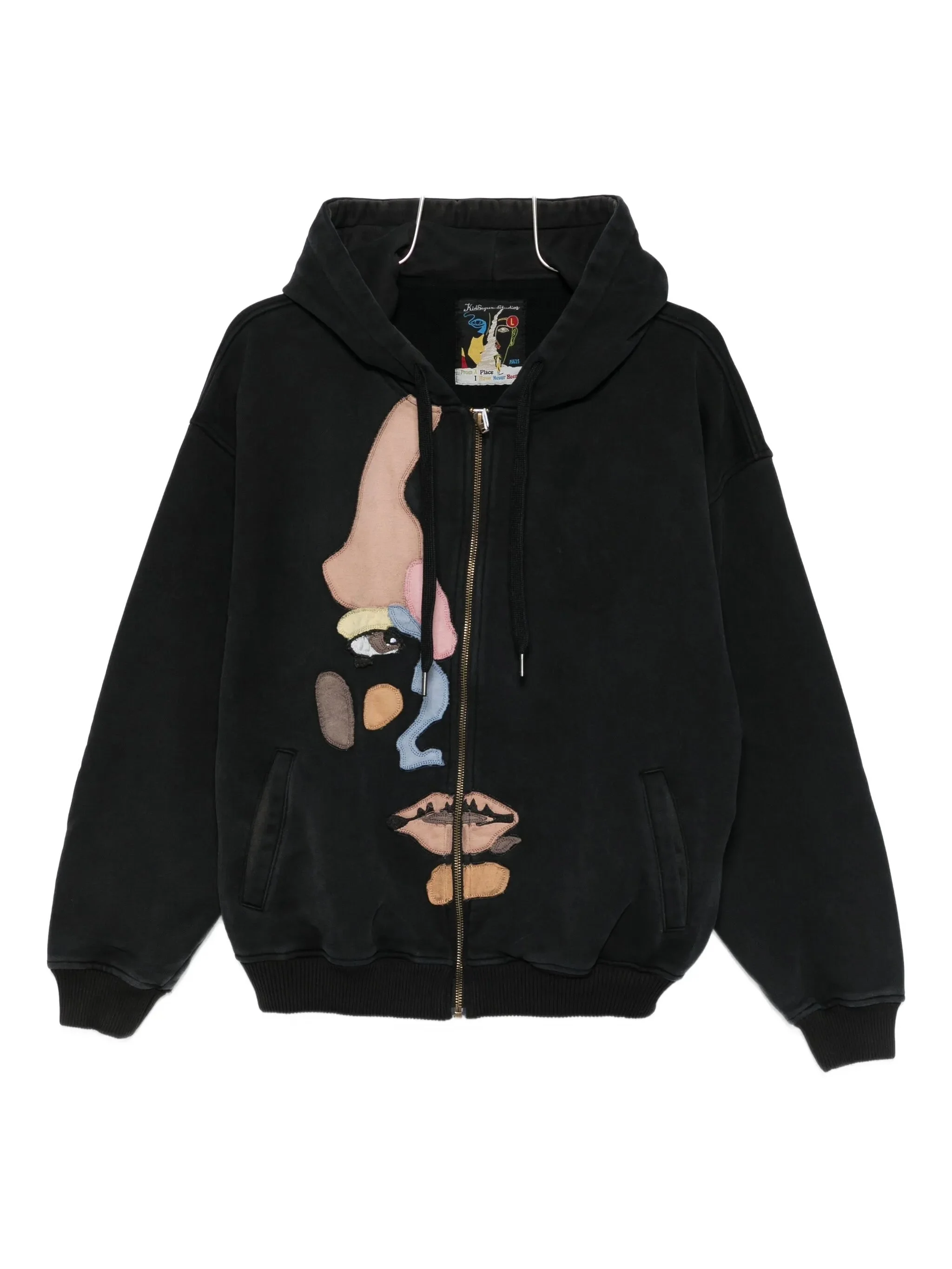 Kidsuper Appliqué-detail Zip-up Hoodie - 1