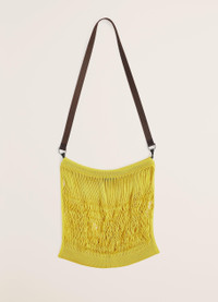 Lemaire LARGE CROSSBODY FILT NET SHOPPING BAG | lemaire
