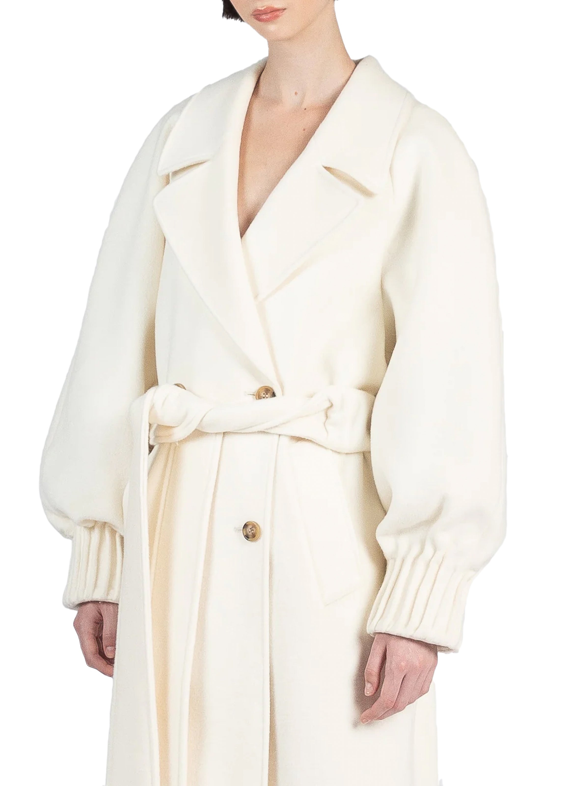 Chouchou Coat Off-White - 2