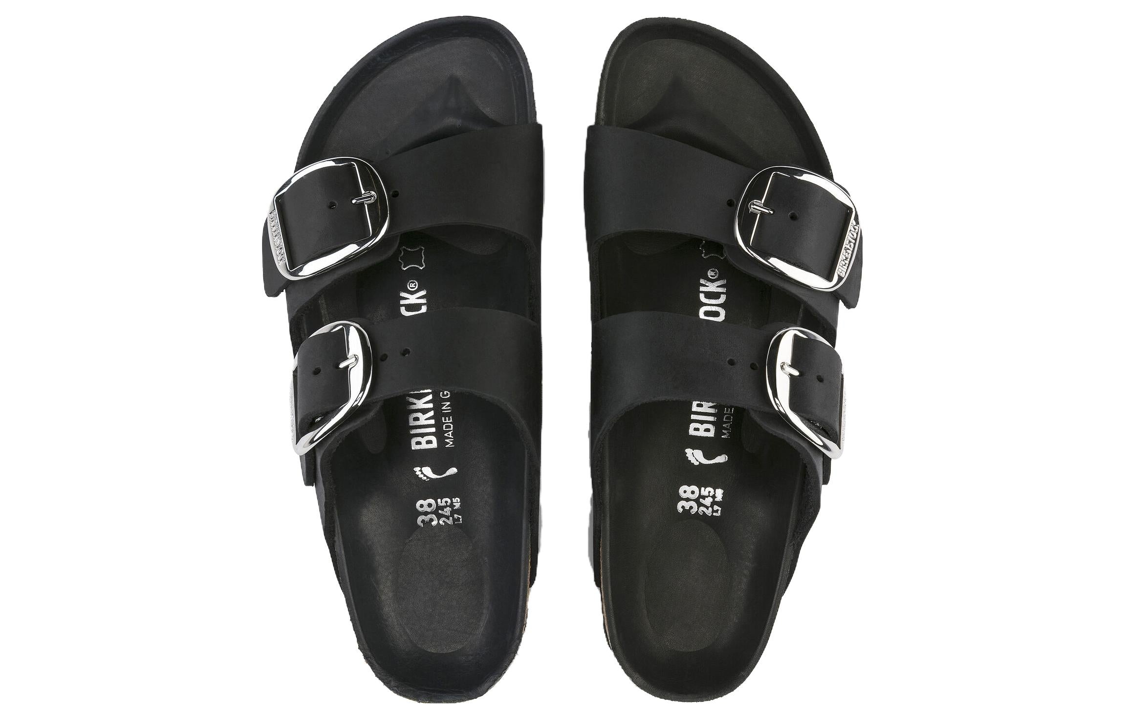 Birkenstock Arizona Big Buckle Sandals 'Black' 1011074 - 4