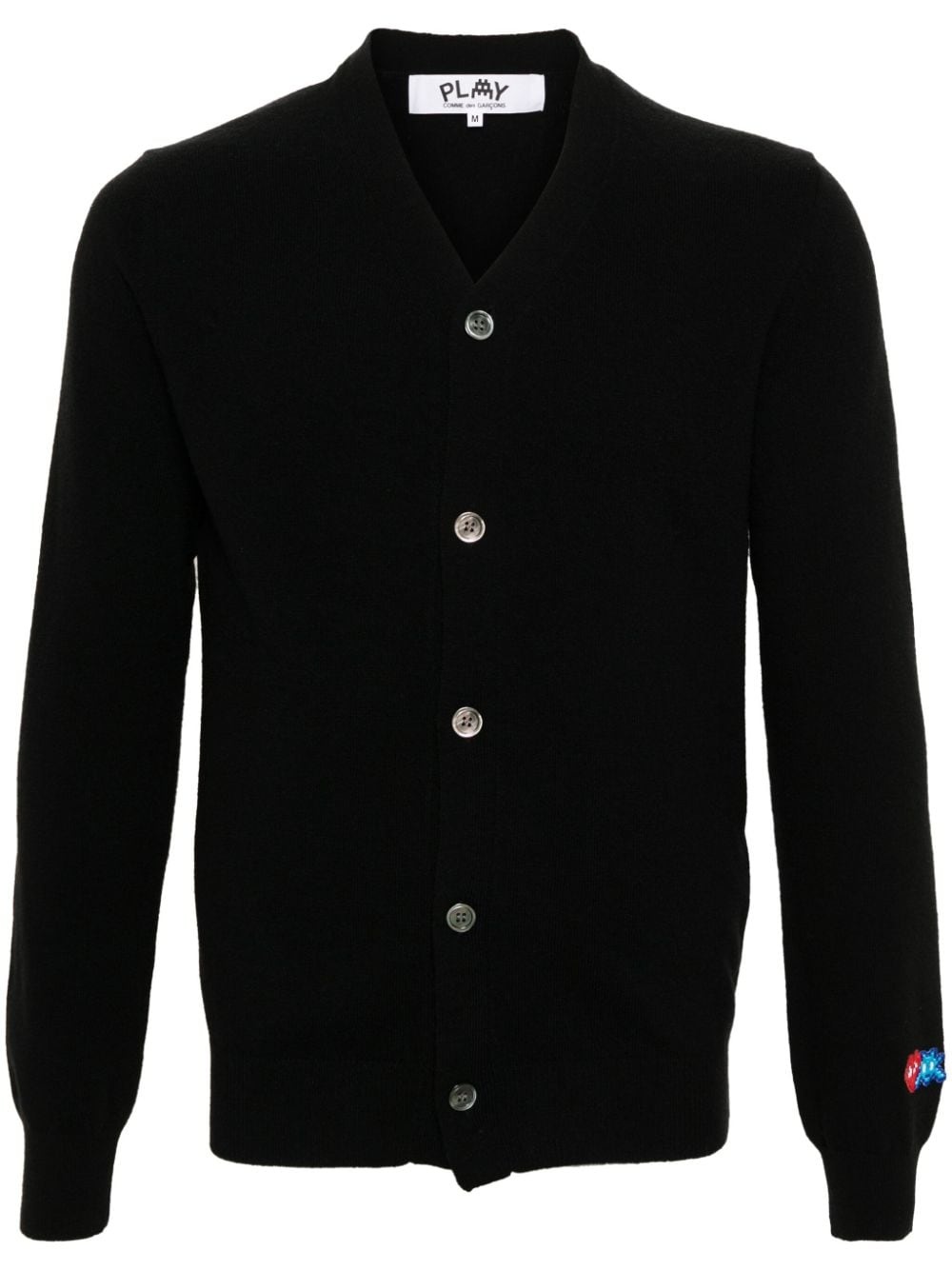 x the Artist Invader wool cardigan - 1