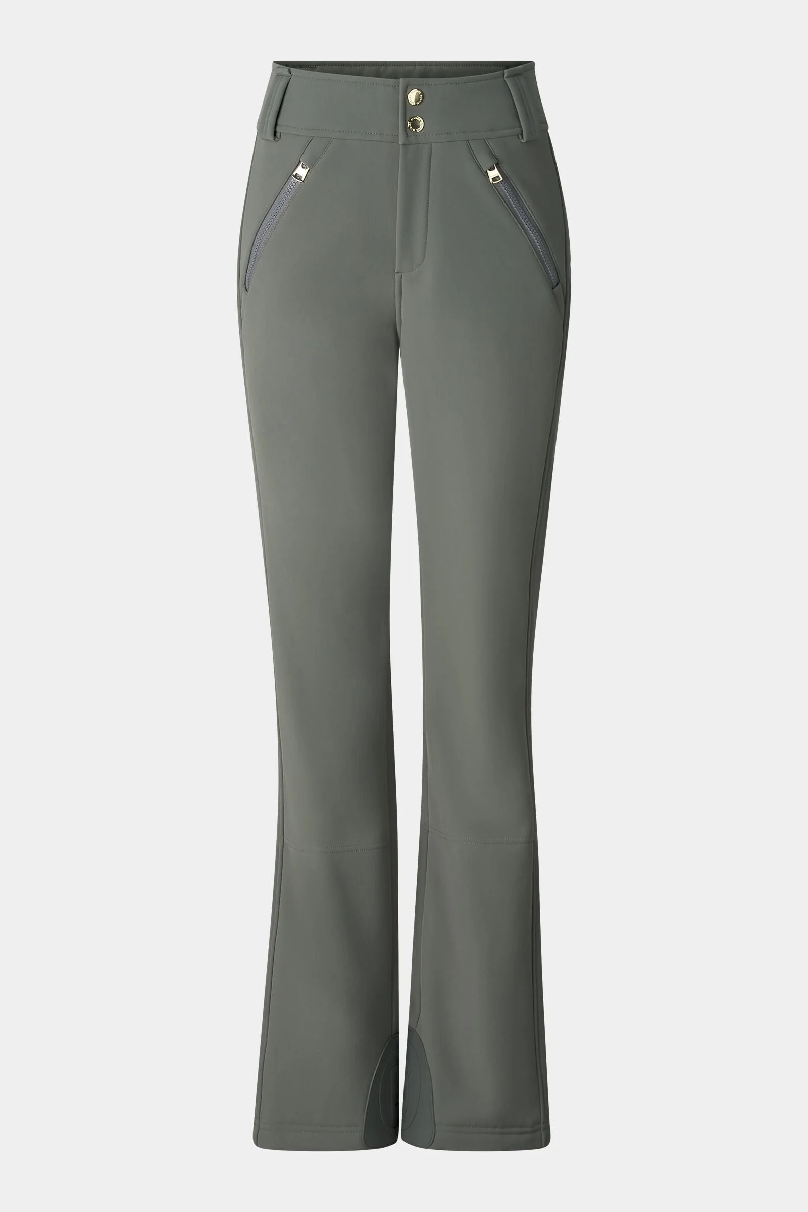 Hazel Softshell Ski Pants in Olive - 1