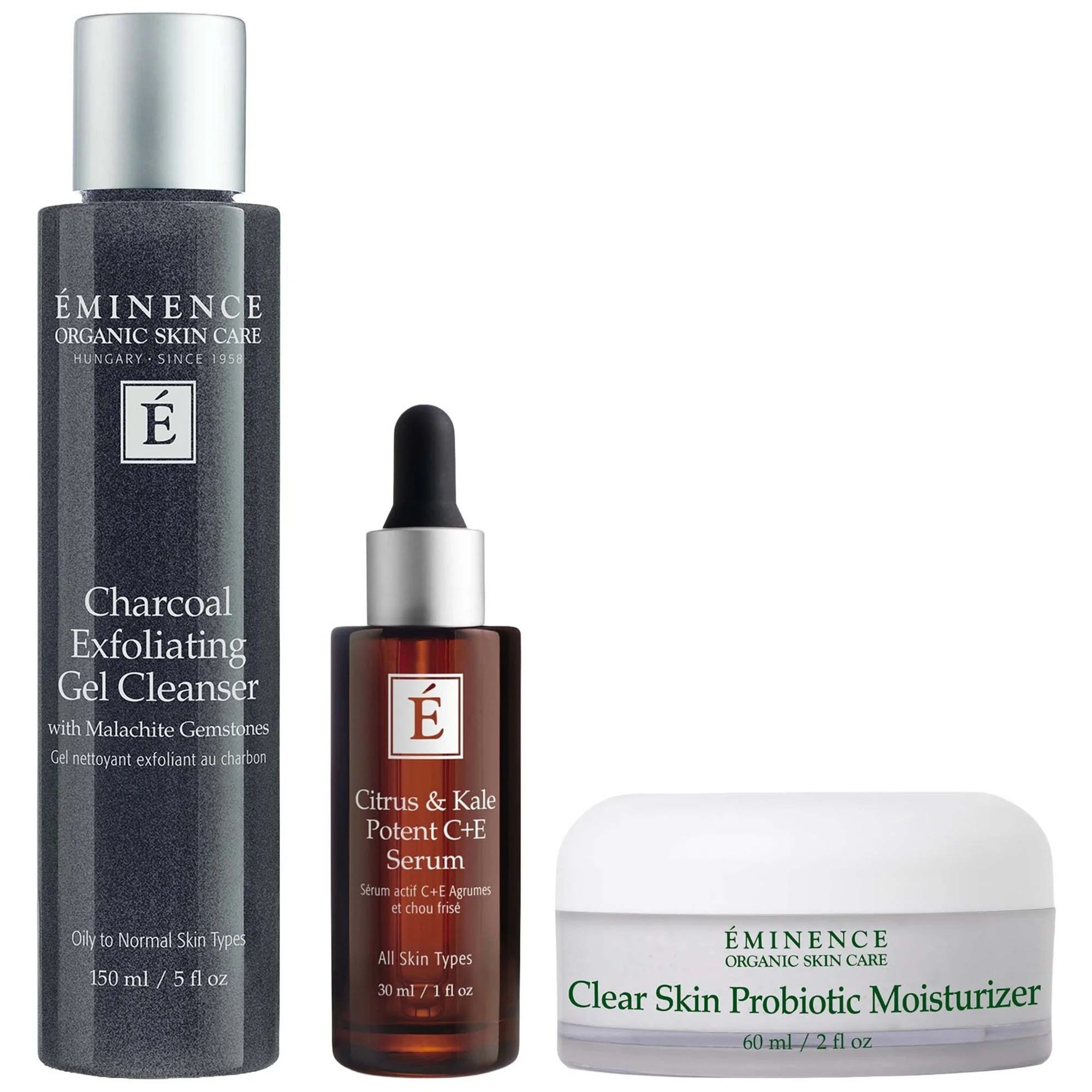 Eminence Organic Skin Care Men's Skincare Morning Routine Bundle - 1