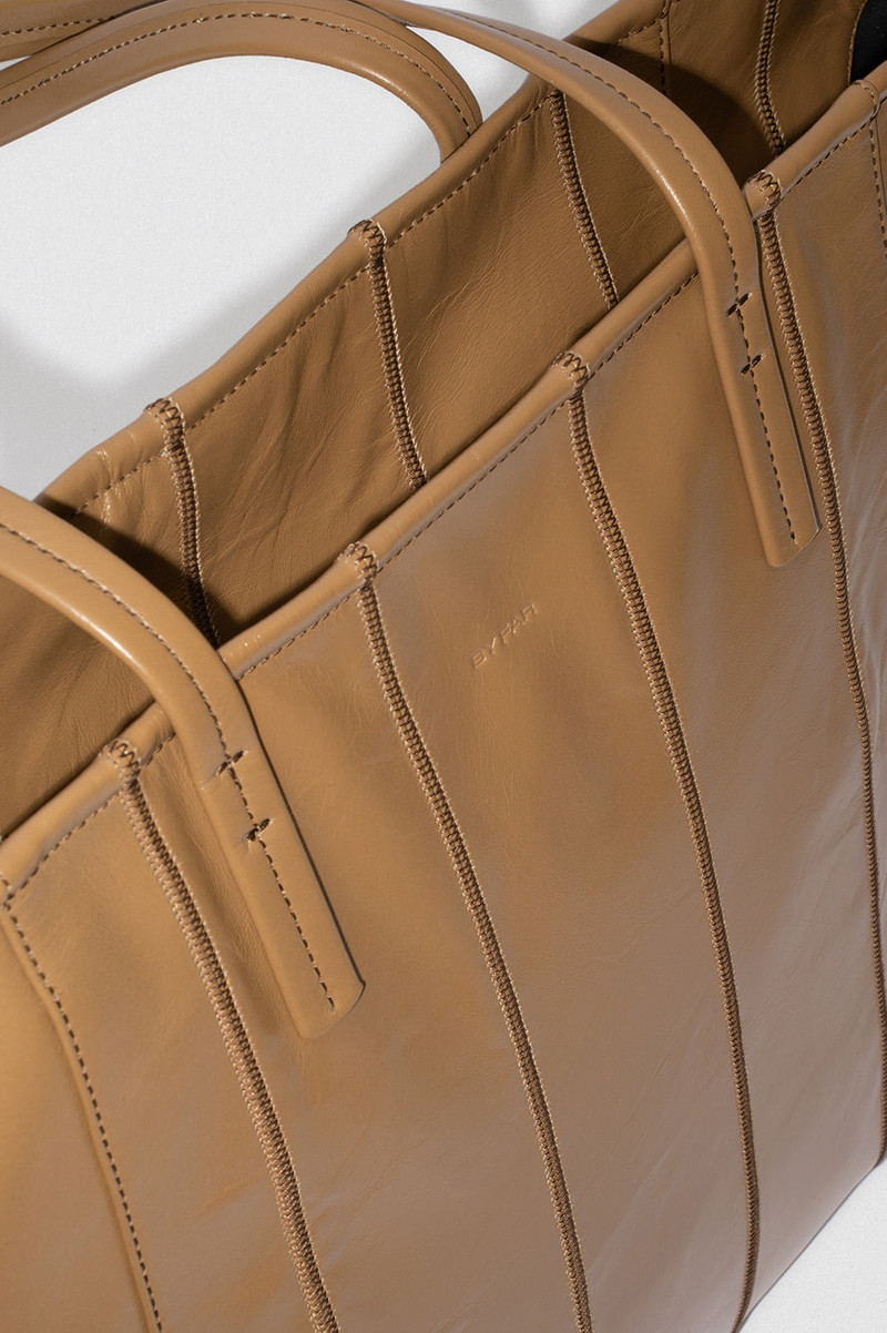 CLUB TOTE SPARROW PATCHWORK CREASED LEATHER 3