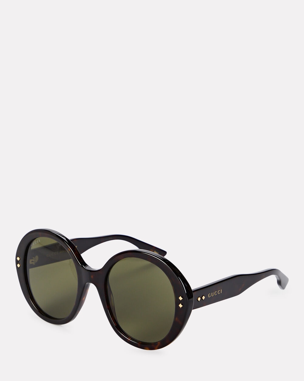 Nouvelle Tortoiseshell Round Sunglasses - 3