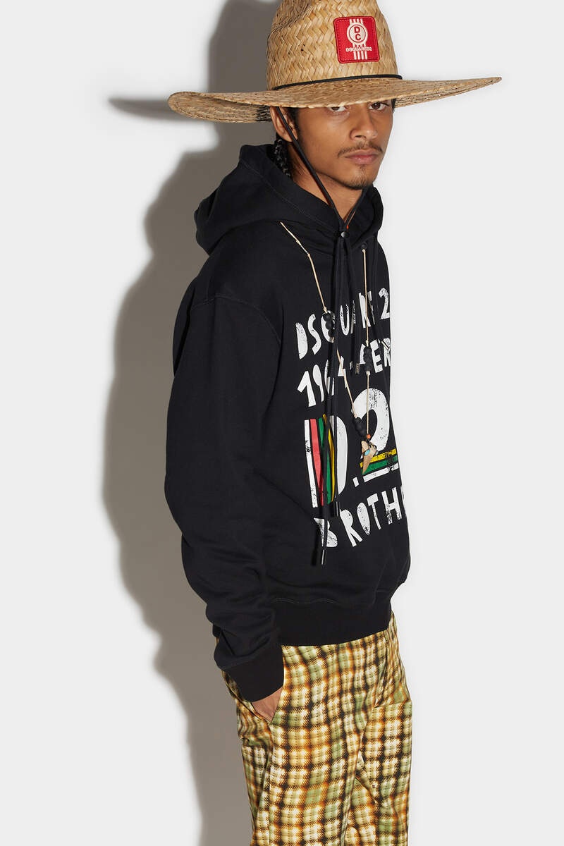 D2 BROS COOL HOODIE - 4