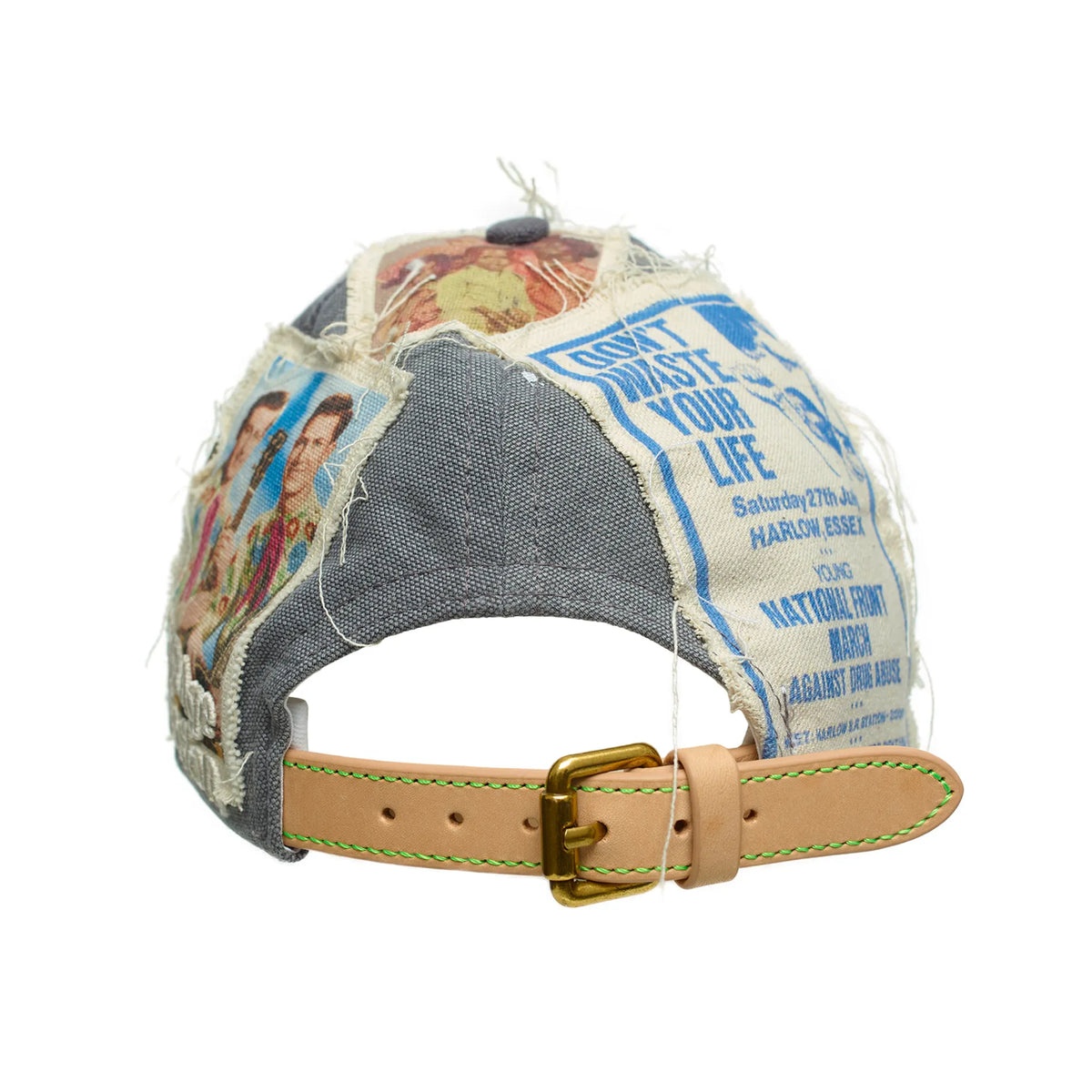 MENAGE RECONSTRUCTED WORKWEAR HAT (MULTICOLOR) - 3