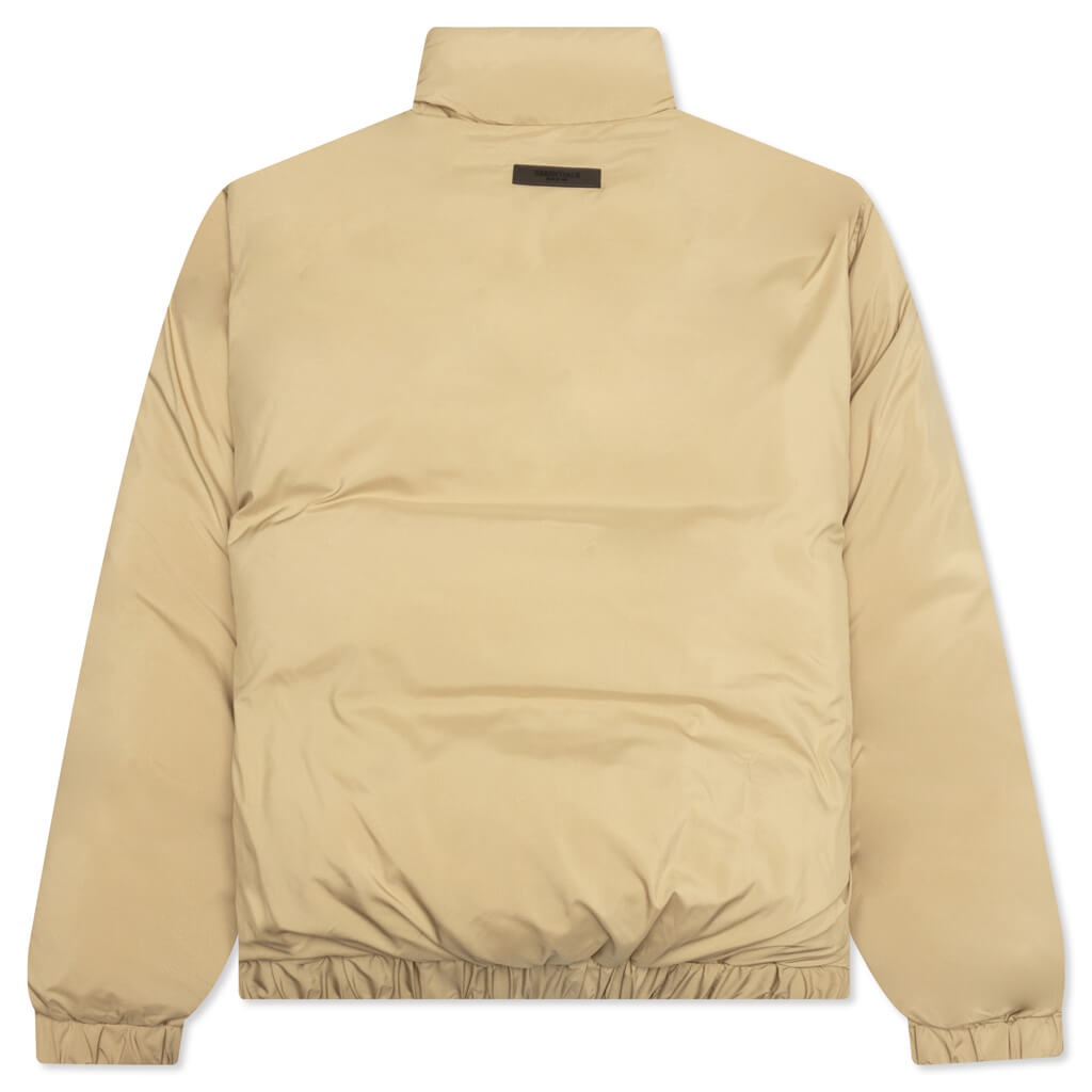 FEAR OF GOD ESSENTIALS QUILTED PULLOVER - OAK - 2