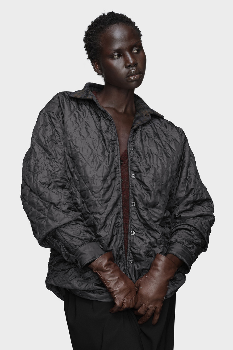 Maison Margiela Quilted shirt-jacket outlook