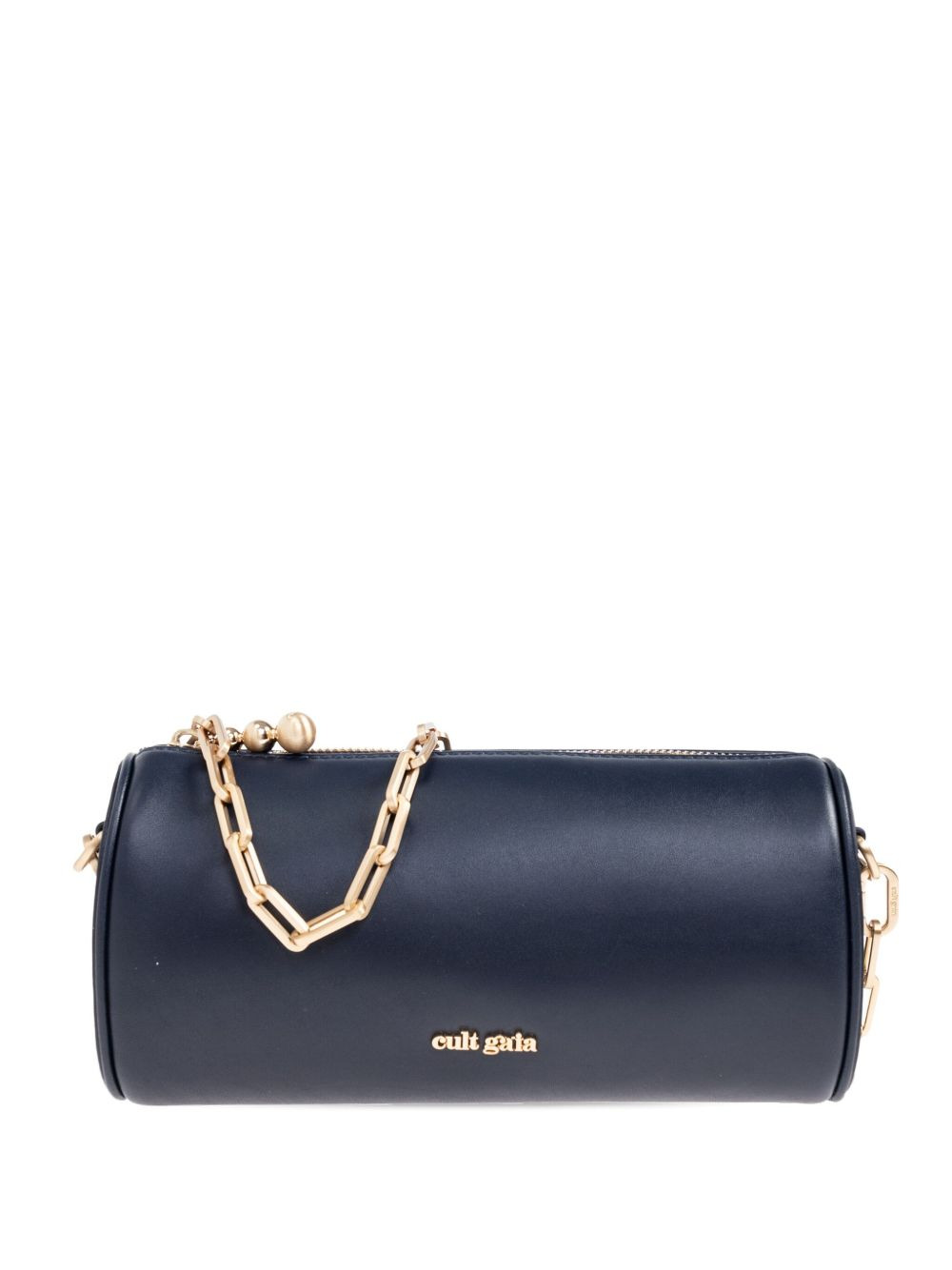 cylinder chain shoulder bag - 1