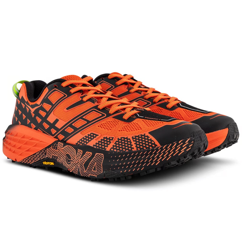 HOKA | Speedgoat 2 Low 'Tomato / Electric Green' - 2