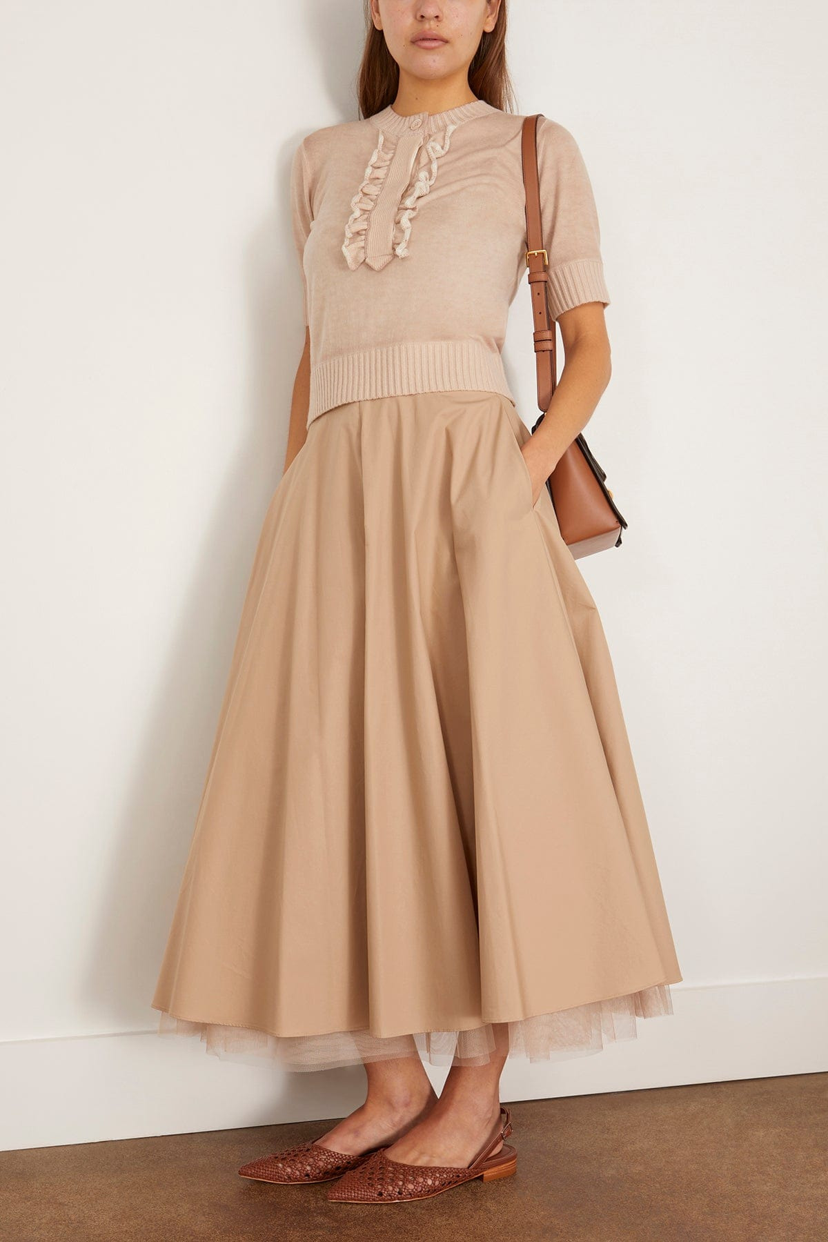 Delicate Statement Pullover in Trench - 2