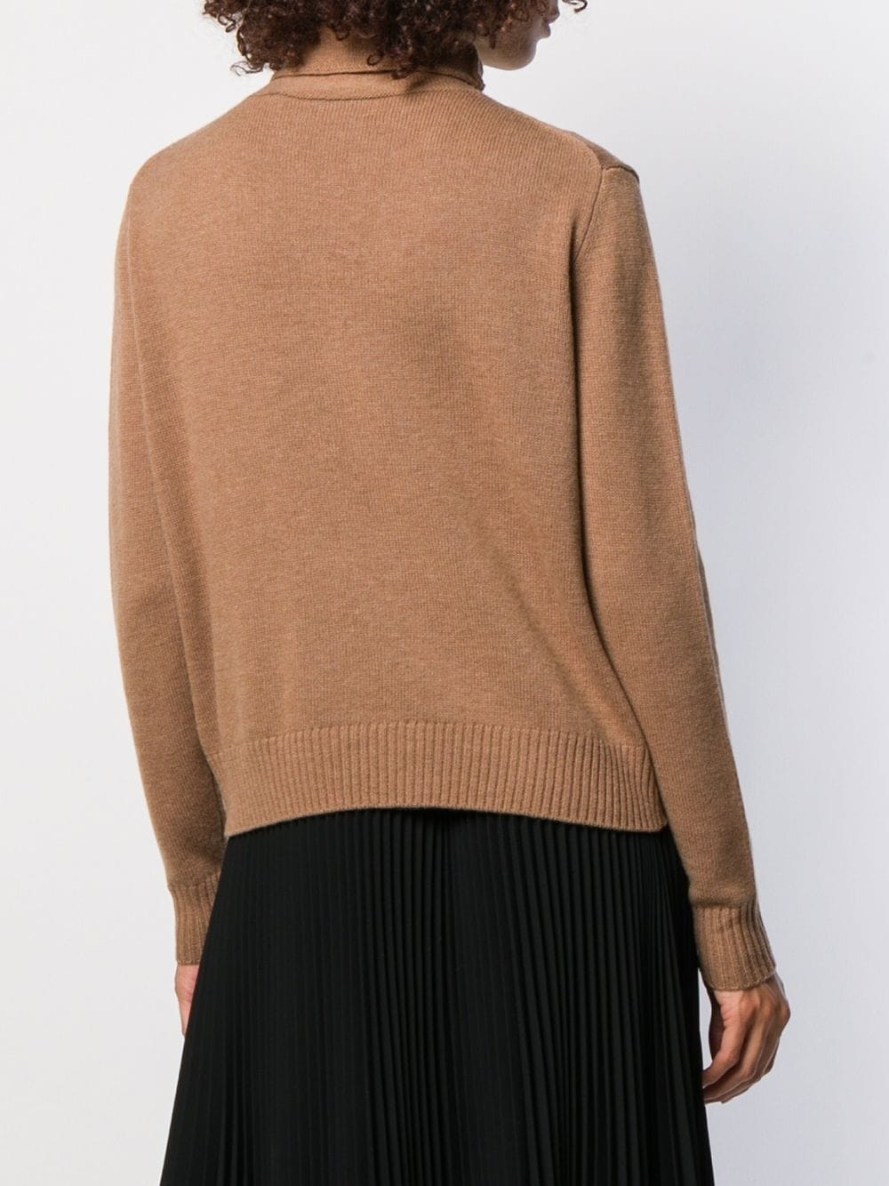 roll-neck fitted sweater - 4