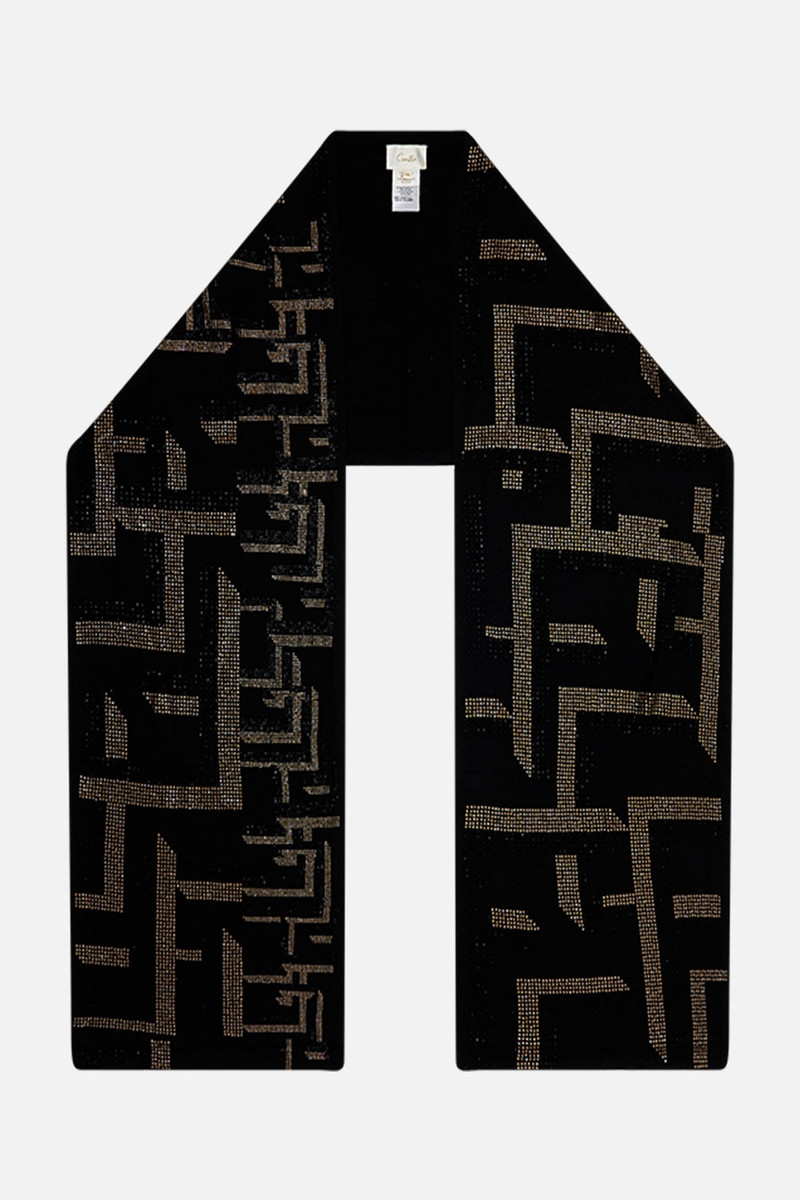 JACQUARD SCARF - 1