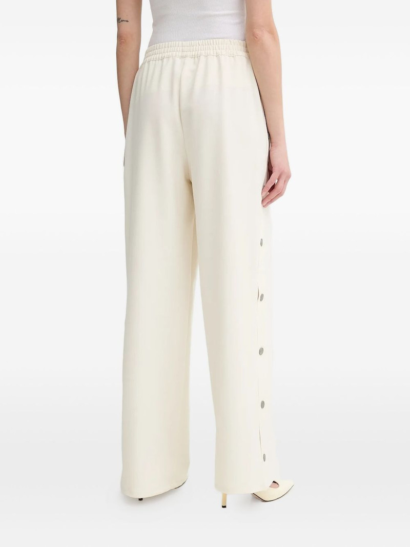 Josta elastic-waist button-detail track pants 3