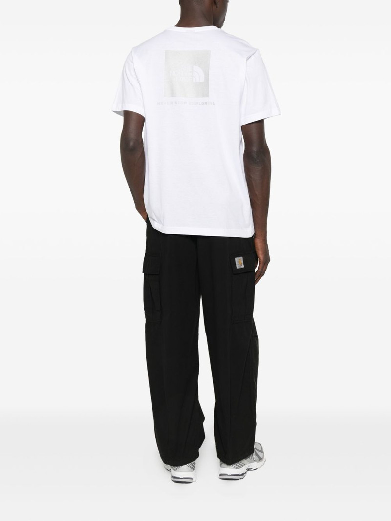 The North Face logo-embroidered cotton T-shirt outlook