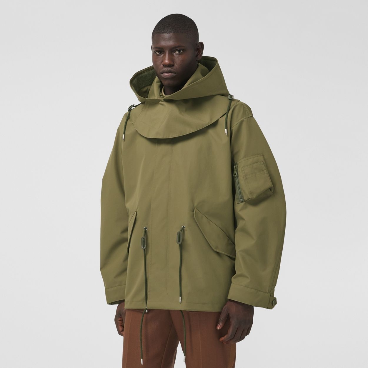 Technical Parka with Detachable Shearling Warmer - 7