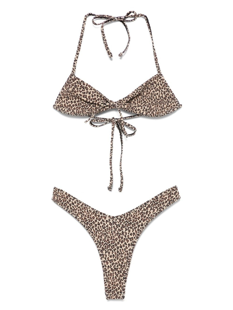 leopard-print bikini set 1
