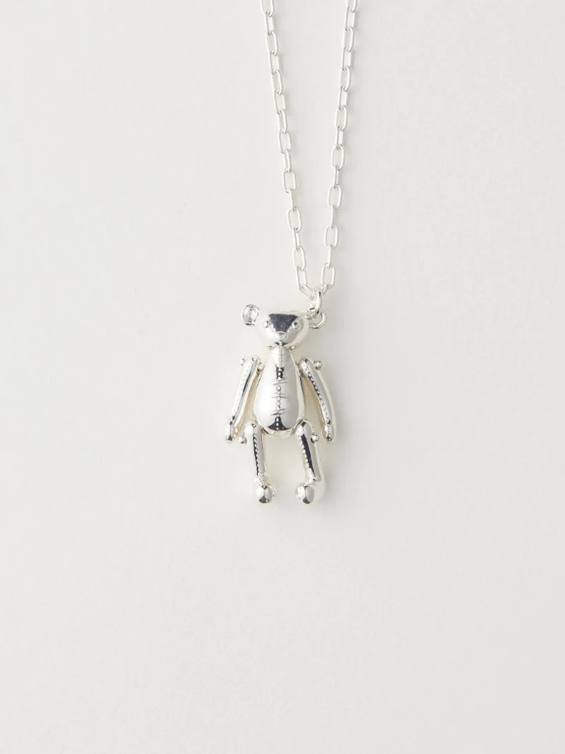 TEDDY BEAR CHARM NECKLACE - 1