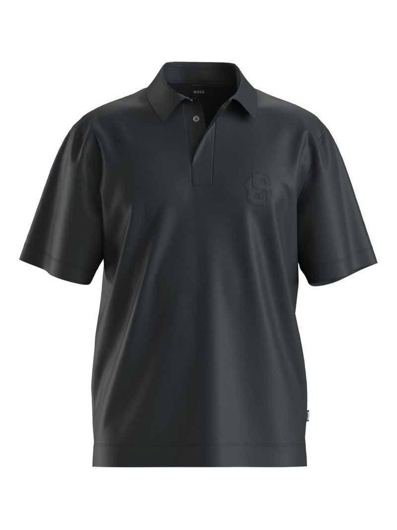 logo-detail polo shirt 1