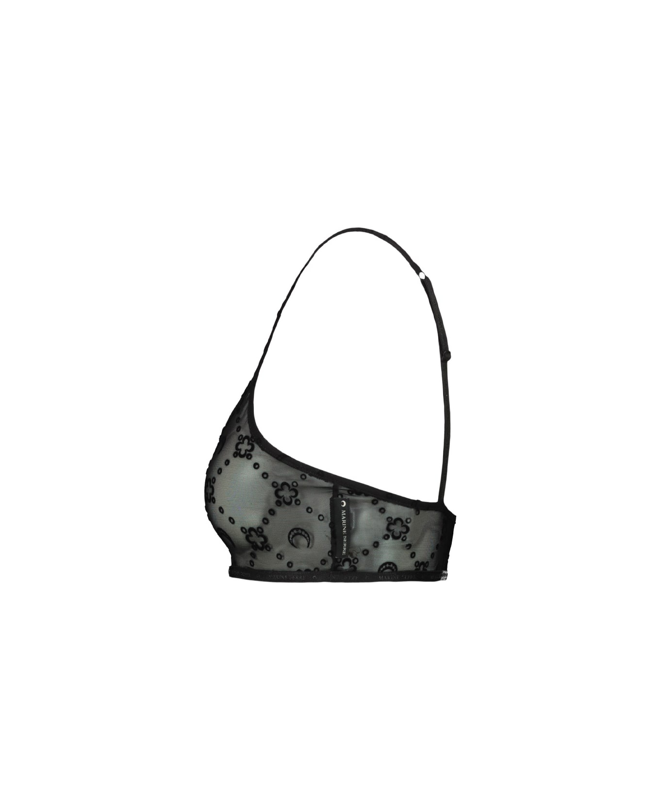 Recycled Mesh Flock Bralette - 2