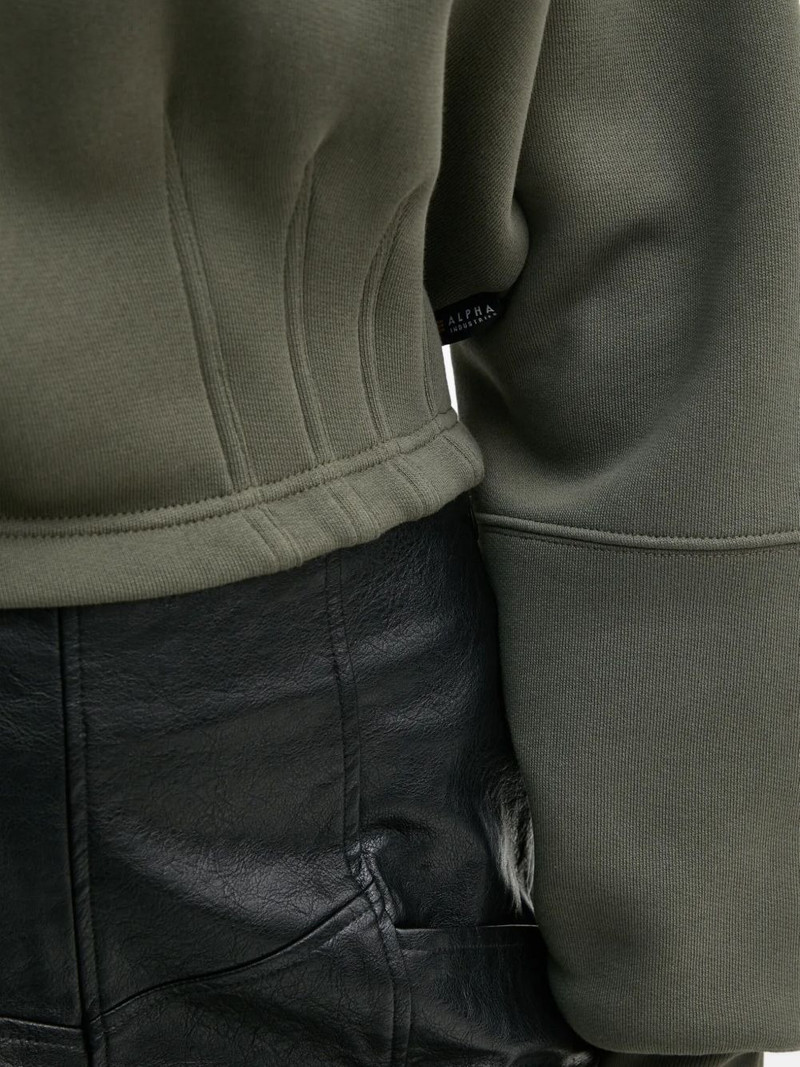 cinched-waist hoodie 5