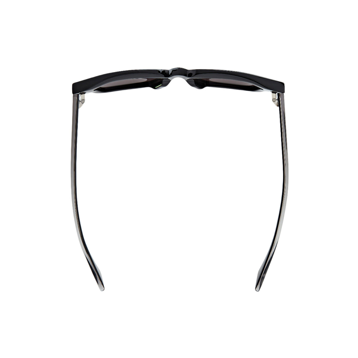 TRI-FOLD SQUARE SUNGLASSES (BLACK/GREY) - 3