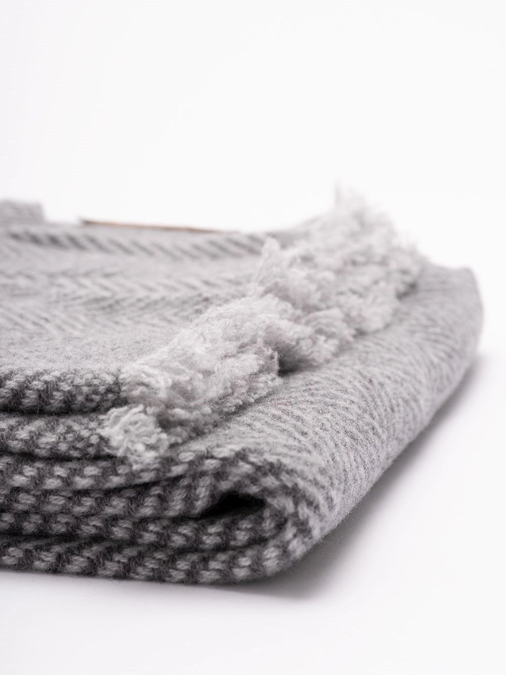 Brunello Cucinelli Men Cashmere Chevron Scarf - 2