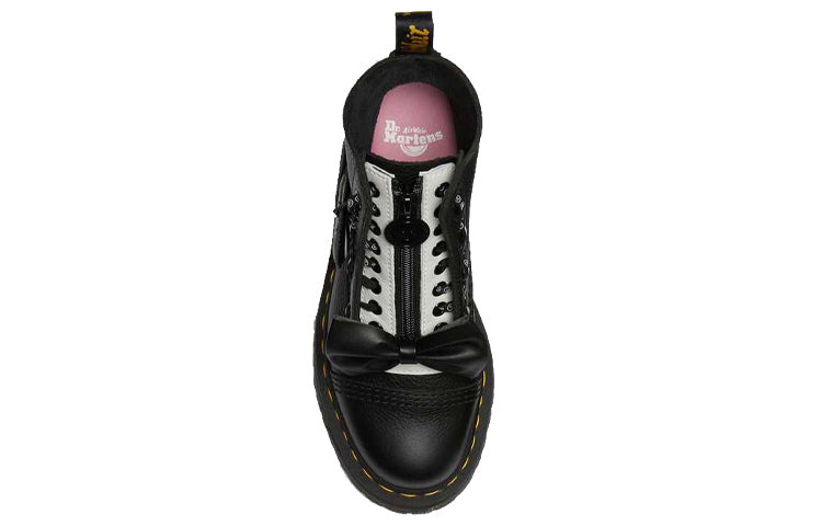 (WMNS) Dr. Martens Lazy Oaf x Sinclair Low Platform Boot 'Black Pisa' 27518001 - 4