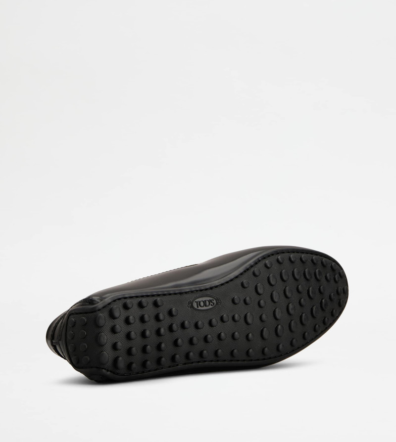 CITY GOMMINO DRIVING SHOES IN LEATHER - BLACK 4