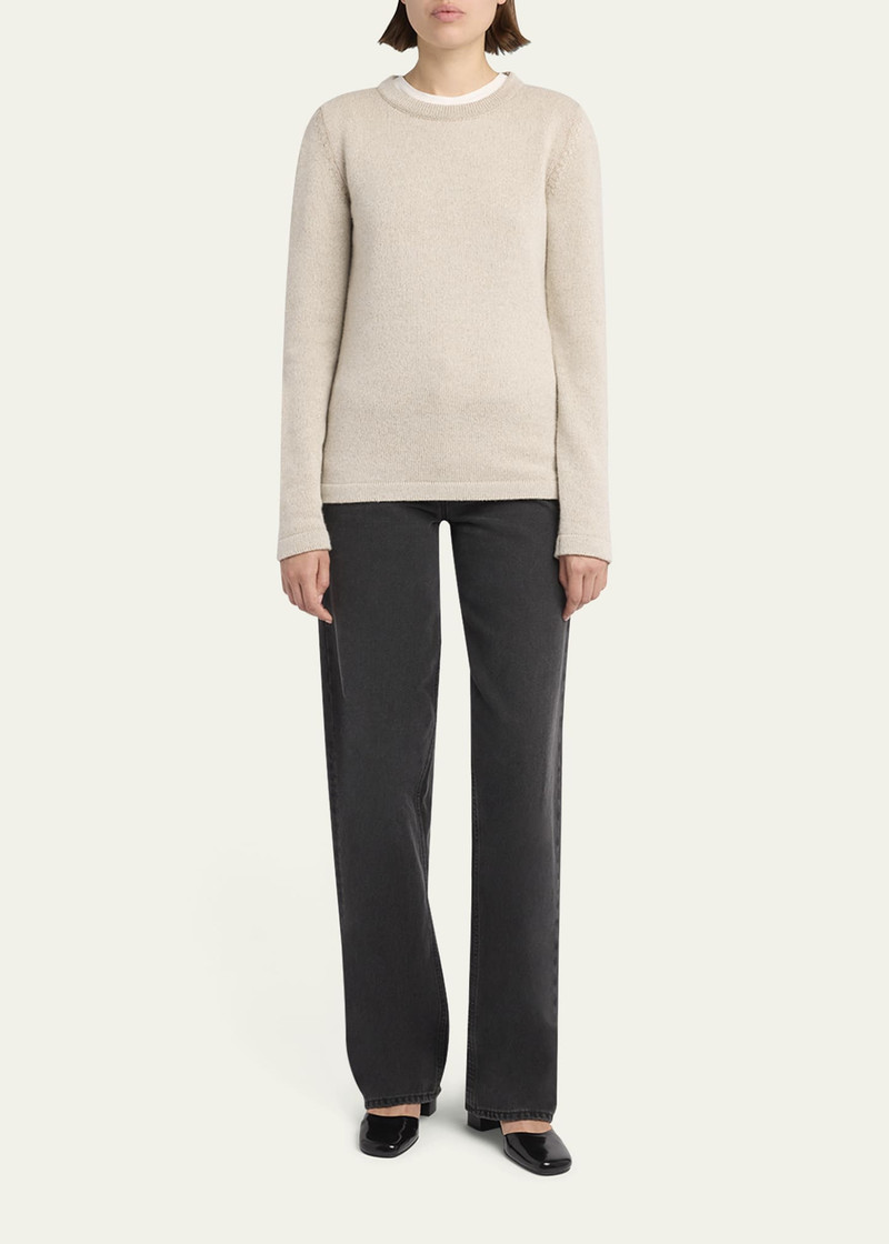 The Row Lyse Cashmere Crewneck Sweater outlook