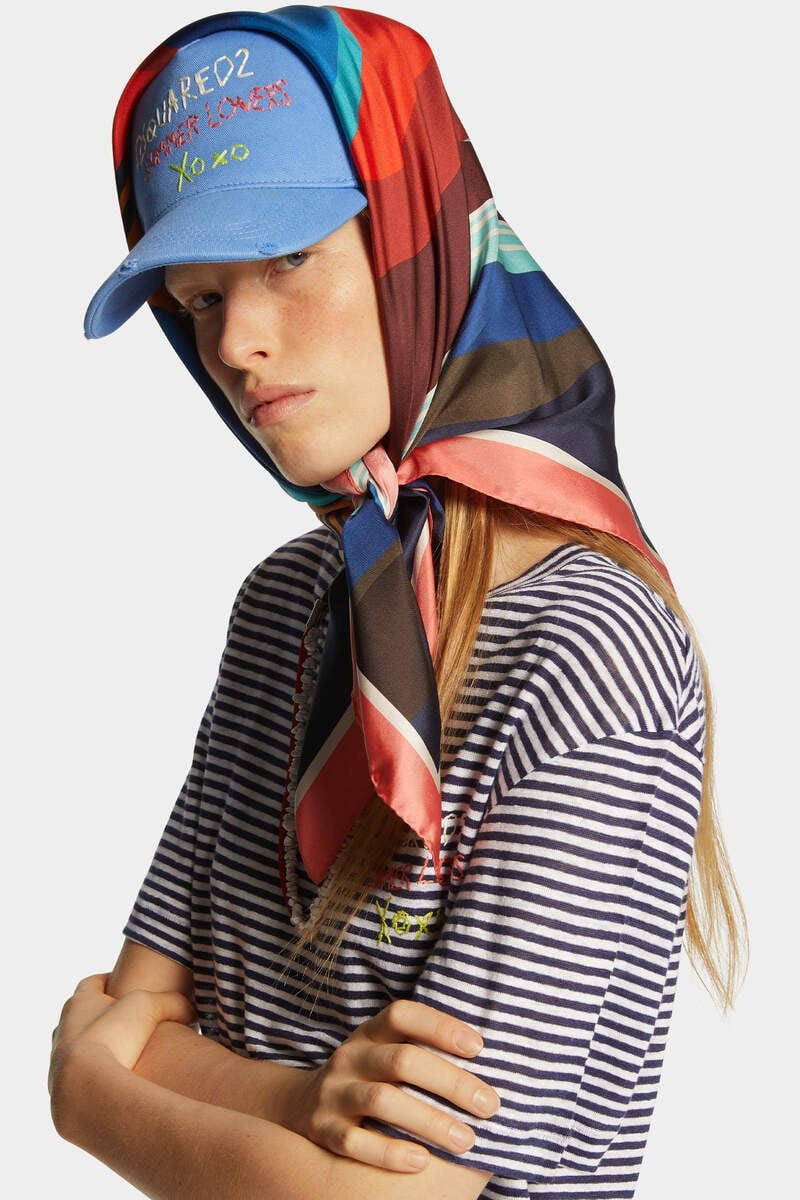 SUMMER LOVERS EMBROIDERED BASEBALL CAP - 6