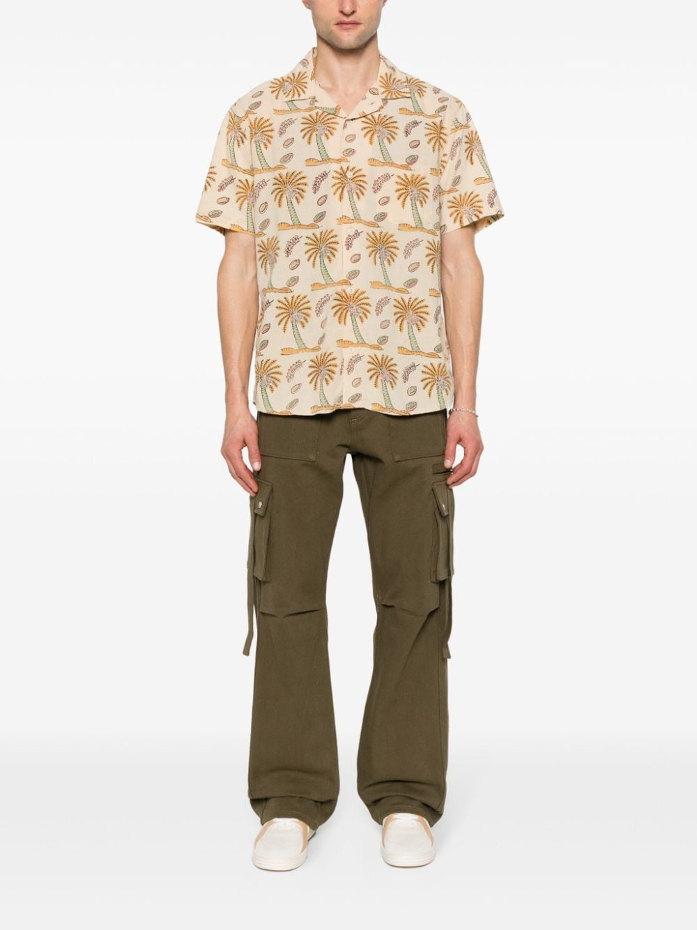 straight-leg cargo pants - 2