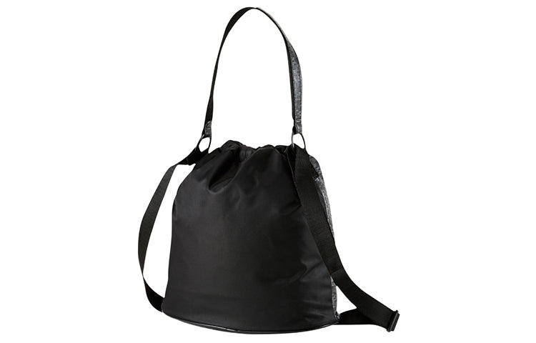 (WMNS) PUMA Prime Time Bucket Bag 'Black' 077403-01 - 2