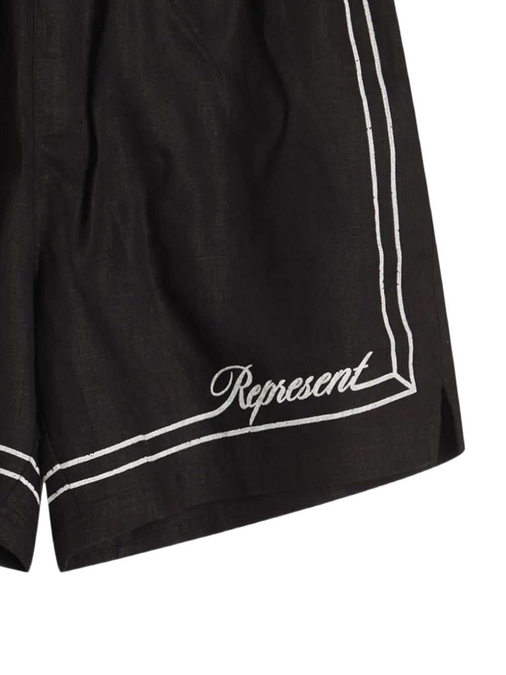border-detail shorts - 2