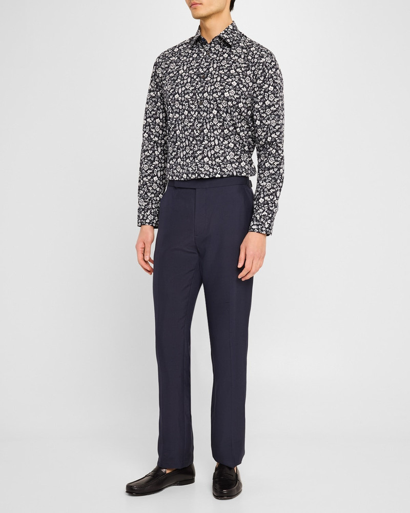 Paul Smith Men's Cotton Floral Sport Shirt outlook