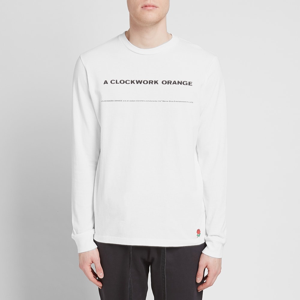 Undercover x A Clockwork Orange Long Sleeve Back Print Tee - 4