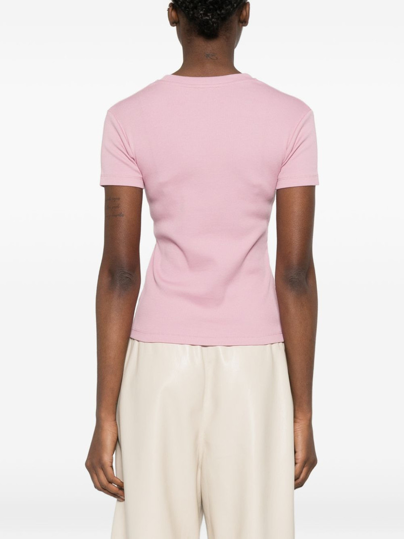 slim fit cropped T-shirt 4